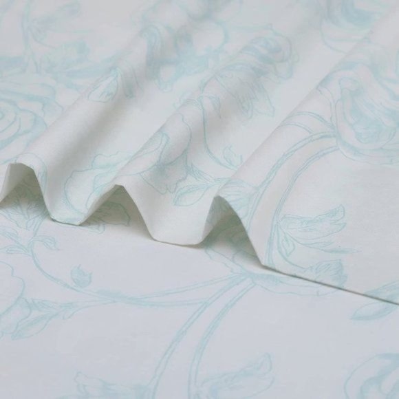 New 4 Piece 100% Cotton Sheet Set - Picture 1 of 9